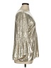 Vince Camuto Metallic Silver Long Sleeve Blouse Size XL - photo 4