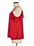Express 100% Polyester Red Sleeveless Blouse Size M - photo 5