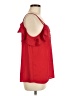 Express 100% Polyester Red Sleeveless Blouse Size M - photo 4