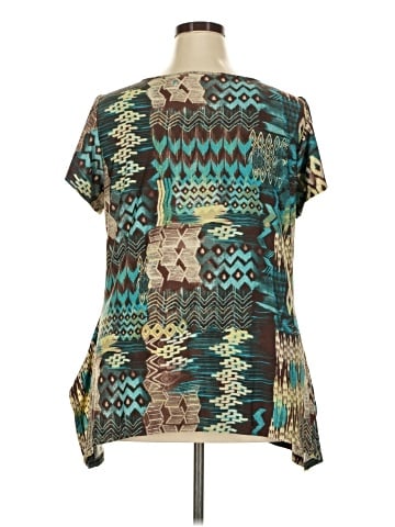 Avenue Short Sleeve Blouse (view 2)