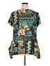Avenue Teal Short Sleeve Blouse Size 18 Plus - photo 2