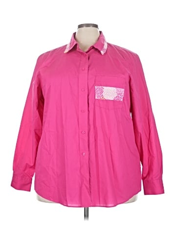 Foxcroft Long Sleeve Button-Down Shirt (view 1)