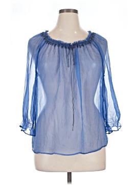 Sunny Leigh 3/4 Sleeve Silk Top
