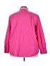 Foxcroft Color Block Pink Long Sleeve Button-Down Shirt Size 24W - photo 2