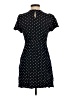 Old Navy 100% Rayon Polka Dots Black Casual Dress Size S - photo 2