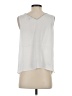 Vince Camuto 100% Polyester White Sleeveless Top Size S - photo 2