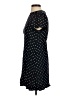 Old Navy 100% Rayon Polka Dots Black Casual Dress Size S - photo 5