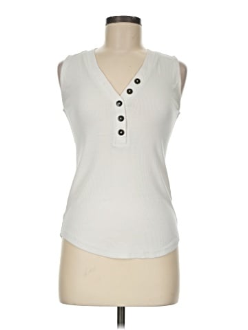 Ann Taylor LOFT Sleeveless T-Shirt (view 1)