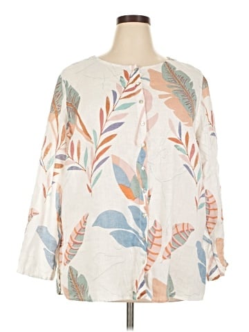 Cynthia Rowley 3/4 Sleeve Blouse (view 1)