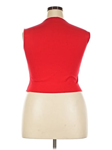 Aqua Sleeveless Top (view 2)