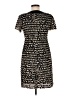Connected Apparel Graphic Black Casual Dress Size 8 Petite - photo 2
