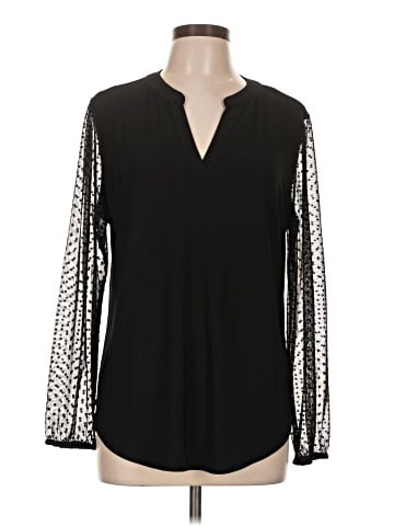 Kasper Long Sleeve Blouse (view 1)