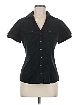 Express Design Studio Short Sleeve Blouse