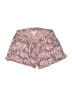 Ivory Ella 100% Cotton Print Pink Shorts Size S - photo 1