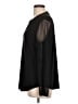 Kasper Black Long Sleeve Blouse Size L - photo 5