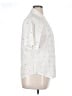 DressBarn 100% Cotton Stars Ivory Short Sleeve Blouse Size XL - photo 4