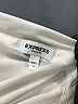 Express 100% Polyester Solid Ivory Long Sleeve Blouse Size XL - photo 7
