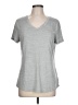 Danskin Gray Short Sleeve T-Shirt Size L - photo 1