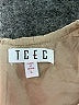 TCEC Tan Short Sleeve Blouse Size L - photo 7