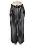 Zara Basic Stripes Black Casual Pants Size L - photo 1