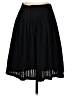 Hazel 100% Cotton Solid Black Casual Skirt Size XS - photo 2