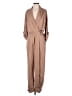 Tracy Reese Solid Brown Jumpsuit Size S - photo 1
