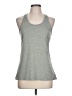 Nike 100% Polyester Gray Tank Top Size L - photo 1