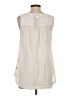 Soft Surroundings Ivory Sleeveless Blouse Size S - photo 2