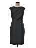 Ann Taylor LOFT 100% Polyester Gray Cocktail Dress Size 6 - photo 1