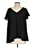 Buddy Love Black Short Sleeve Blouse Size S - photo 1