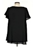 Buddy Love Black Short Sleeve Blouse Size S - photo 2