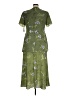BFA Classics 100% Polyester Green Cocktail Dress Size 14 - photo 2