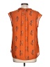 Daniel Rainn 100% Polyester Orange Sleeveless Blouse Size L - photo 2