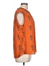 Daniel Rainn 100% Polyester Orange Sleeveless Blouse Size L - photo 4