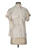 Max Studio Ivory Short Sleeve Blouse Size XS - photo 1