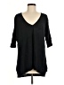 Eileen Fisher Black 3/4 Sleeve Top Size M - photo 1