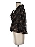 Gap 100% Cotton Black 3/4 Sleeve Blouse Size S - photo 5