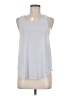 Gap Fit Silver Sleeveless T-Shirt Size M - photo 1