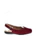 Comfortview Checkered-gingham Burgundy Sandals Size 8 1/2 - photo 1