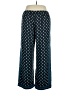 J.Jill Polka Dots Blue Casual Pants Size L - photo 2