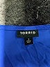 Torrid Blue 3/4 Sleeve Blouse Size 1X Plus (1) - photo 4