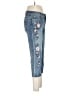 St. John's Bay Floral Blue Jeans Size 6 (petite) - photo 4