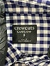 Crewcuts Checkered-gingham Blue Long Sleeve Button-Down Shirt Size 8 - photo 3