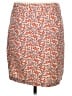 Gap Print Orange Casual Skirt Size 8 - photo 2