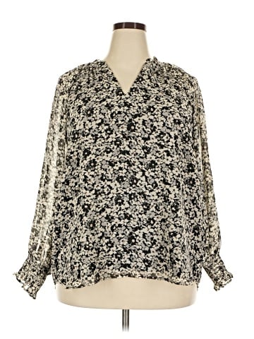 Philosophy Republic Clothing 3/4 Sleeve Blouse (view 1)