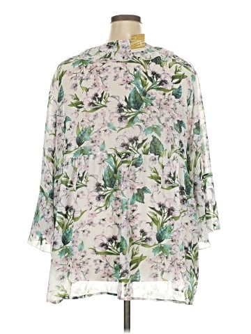 Suzanne Betro 3/4 Sleeve Blouse (view 2)