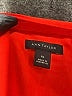 Ann Taylor 100% Polyester Red 3/4 Sleeve Blouse Size XL - photo 7