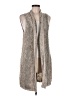 Nic + Zoe Tan Sweater Vest Size M - photo 1