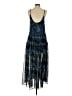 Free People 100% Polyester Tie-dye Blue Cocktail Dress Size S - photo 2