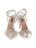 BCBGMAXAZRIA Metallic Silver Sandals Size 8 - photo 2